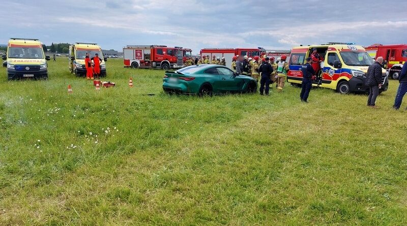 Trwa wyjaśnianie okoliczności wypadku motoryzacyjnego w Krośnie
