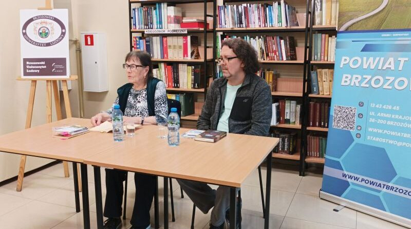 Spotkanie z Literaturą: Janina Ataman-Gąsiewicz i Radovan Brenkus w Brzozowie