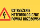 Groźne zjawiska pogodowe w powiecie brzozowskim