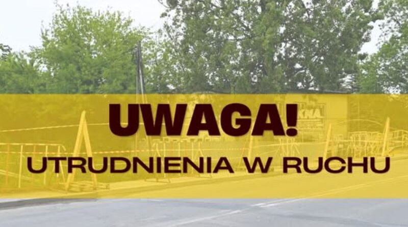 Brzozów. Utrudnienia w ruchu drogowym