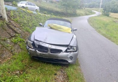 Kolizja na bocznej drodze w Domaradzu. Policja dementuje plotki o ucieczce