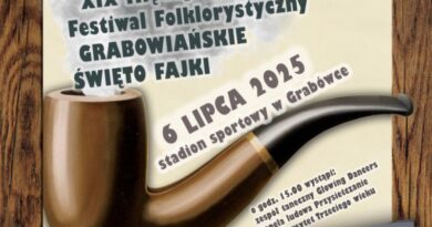 Zapraszamy na XIX Międzyregionalny Festiwal Folklorystyczny Grabowiańskie Święto Fajki