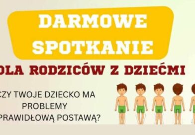 Bezpłatne spotkanie dla rodziców i dzieci w Krzemiennej – gimnastyka korekcyjna już 31 lipca