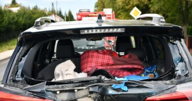 8-latek ucierpiał w zderzeniu trzech pojazdów w Ustrobnej