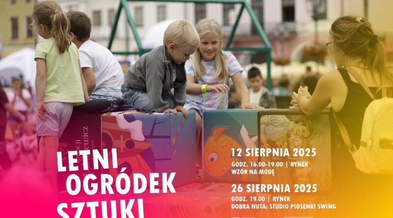 Letni Ogródek Sztuki: wtorki z Regionalnym Centrum Kultur Pogranicza w Krośnie