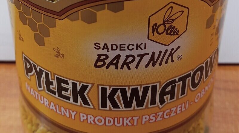 GIS ostrzega: „Pyłek kwiatowy” z przekroczonym limitem toksyn