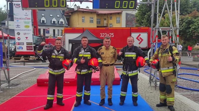 Sportowy gest pamięci – udział KP PSP Brzozów w Memoriale płk. Bazanowskiego