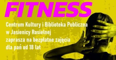 Fitness dla pań – bezpłatne zajęcia w Jasienicy Rosielnej i Orzechówce