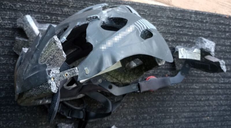 Kask uratował życie. Groźny wypadek 11-letniego rowerzysty