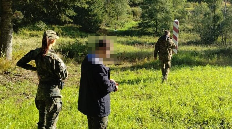 Zatrzymani na granicy – skuteczna interwencja Straży Granicznej w Bieszczadach