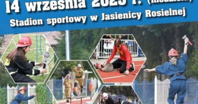 Sportowo-pożarnicze emocje w Jasienicy Rosielnej. XXIII Powiatowe zawody już 14 września!