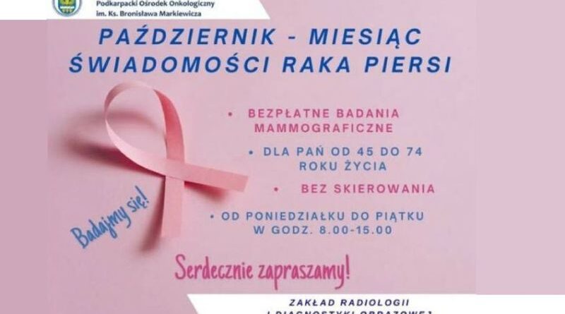 Różowy Październik – siła profilaktyki i wsparcia