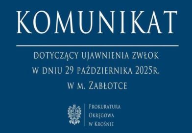 Znaleziono ciało 18-latka w podsanockich Zabłotcach – prokuratura bada okoliczności zdarzenia