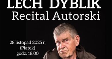 Lech Dyblik wystąpi w Krośnie – wyjątkowy recital autorski już 28 listopada