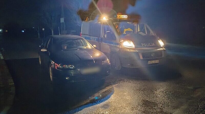 Policyjny pościg w Dukli. Kierowca z zakazem i narkotykami