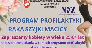 Bezpłatne badania profilaktyczne dla kobiet w Krośnie. Rusza kolejna edycja programu wczesnego wykrywania raka szyjki macicy
