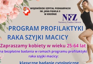 Bezpłatne badania profilaktyczne dla kobiet w Krośnie. Rusza kolejna edycja programu wczesnego wykrywania raka szyjki macicy