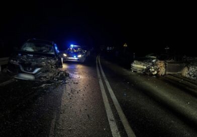 Poważny wypadek na DK19 w Orzechówce. Cztery osoby ranne, droga zablokowana na kilka godzin