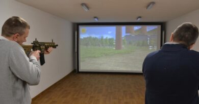 Otwarcie strzelnicy wirtualnej w gminie Domaradz