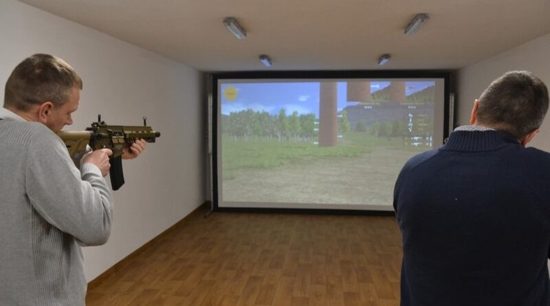 Otwarcie strzelnicy wirtualnej w gminie Domaradz