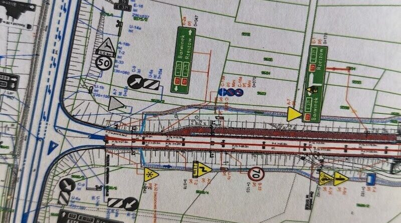 Nowa organizacja ruchu na DW 886 w Domaradzu. Zmiany od 22 grudnia