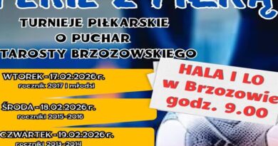 Turnieje piłki nożnej o Puchar Starosty Brzozowskiego – trwają zapisy