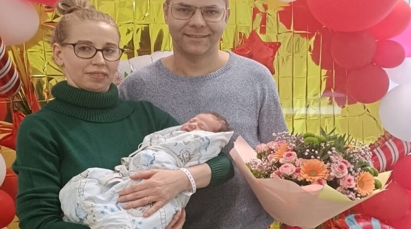 Alicja pierwszą mieszkanką powiatu krośnieńskiego urodzoną w nowym roku