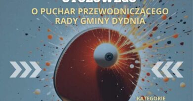 Turniej Tenisa Stołowego o Puchar Przewodniczącego Rady Gminy Dydnia już 8 lutego