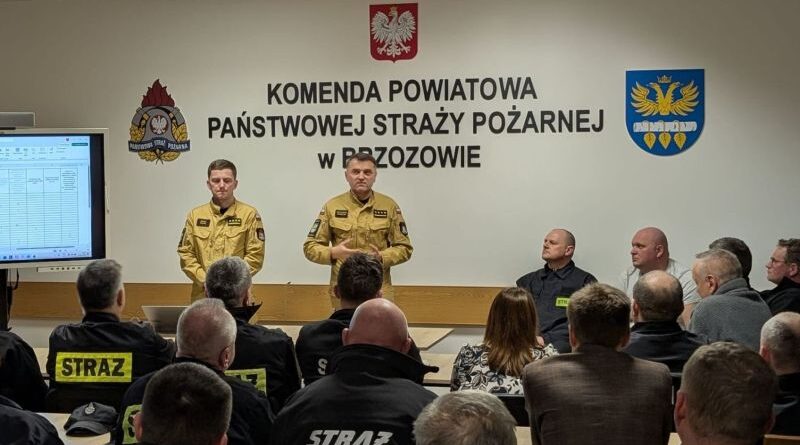 Powiat brzozowski opracowuje strategię dla OSP – nowe zadania w systemie ochrony ludności