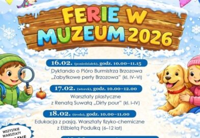 Ferie w Muzeum 2026 – kreatywnie, edukacyjnie i bezpłatnie