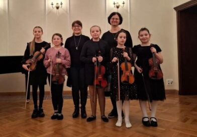 Popis klasy skrzypiec w Dydni. Młodzi muzycy zachwycili publiczność