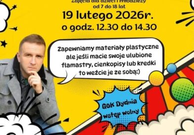 Komiksowe warsztaty ze Zbigniewem Masternakiem w Dydni