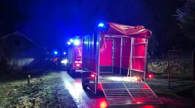 Nocne poszukiwania w Końskich. Mężczyzna odnaleziony w lesie