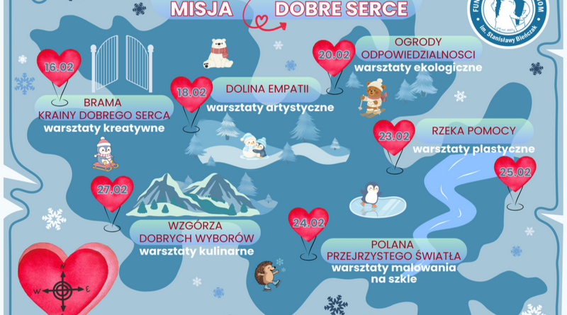 Zostań Ambasadorem Dobrego Serca – ferie w Małej Akademii Życia