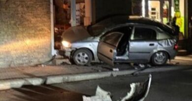 Kierowca bez uprawnień wjechał w sklep. Uciekł z miejsca zdarzenia