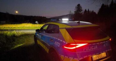 Pijany motocyklista wiózł pasażerkę. Miał prawie 1,5 promila alkoholu