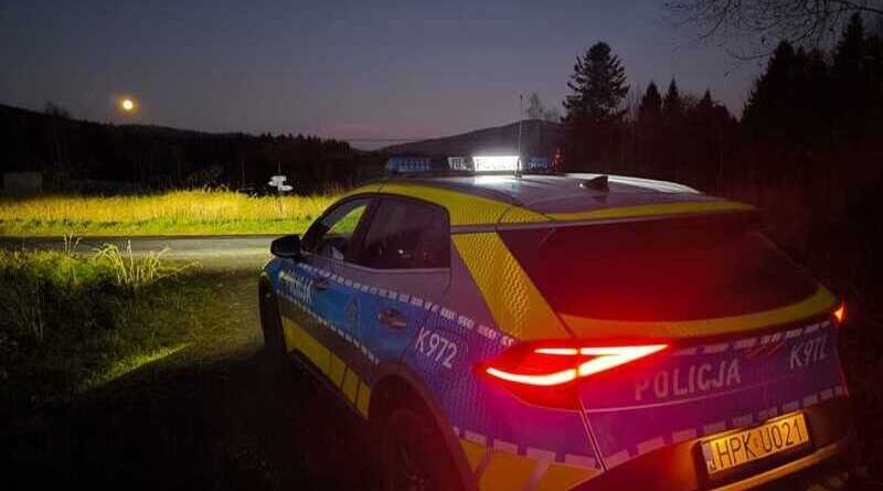 Pijany motocyklista wiózł pasażerkę. Miał prawie 1,5 promila alkoholu