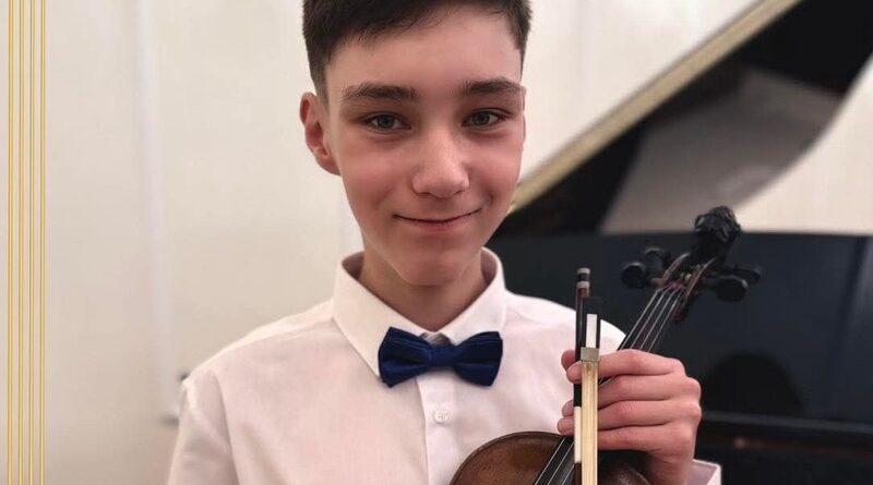 Sukces młodego skrzypka w międzynarodowym konkursie