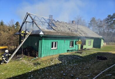 Tragiczny pożar w Orzechówce. Nie żyje 90-letnia kobieta