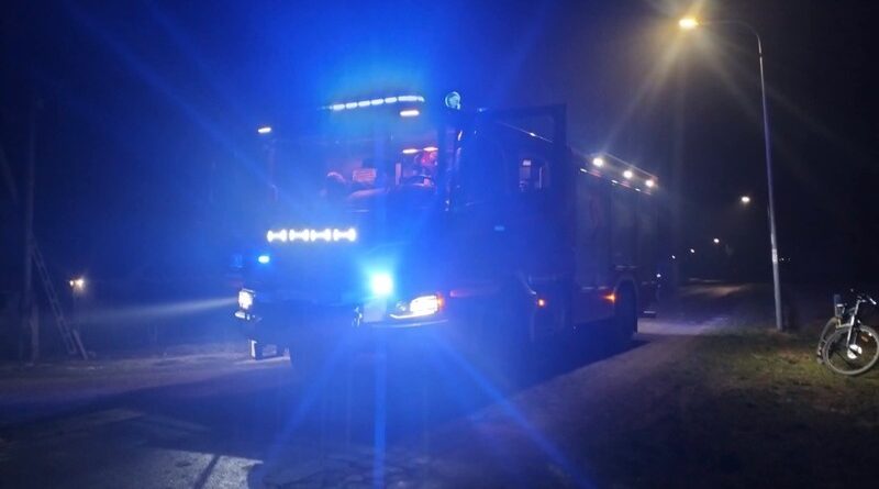 Pożar kuchenki gazowej w Haczowie. Szybka reakcja zapobiegła tragedii