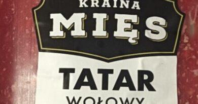 Uwaga: skażony tatar wołowy wycofany ze sklepów. Wykryto Salmonellę