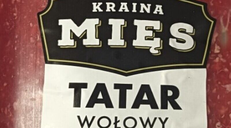 Uwaga: skażony tatar wołowy wycofany ze sklepów. Wykryto Salmonellę
