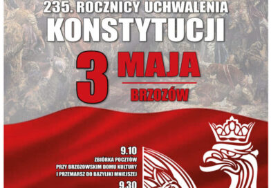 Brzozów uczci 235. rocznicę Konstytucji 3 Maja