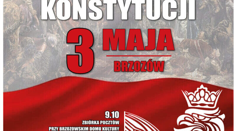 Brzozów uczci 235. rocznicę Konstytucji 3 Maja
