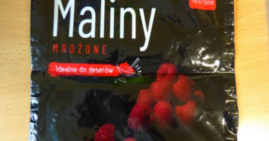 Salmonella w partii mrożonych malin. Produkt wycofywany ze sprzedaży