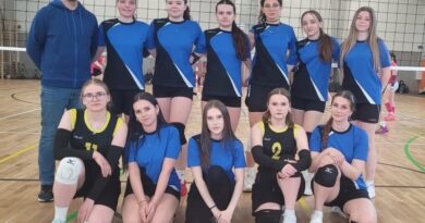 Siatkarki I LO Brzozów szóste w województwie!