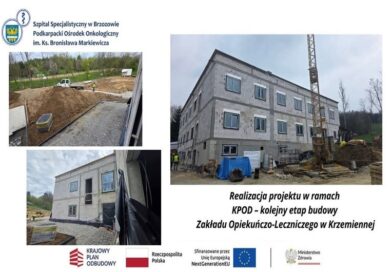 Nowy Zakład Opiekuńczo-Leczniczy w Krzemiennej coraz bliżej ukończenia