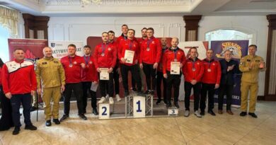 Strażacy z Brzozowa na podium mistrzostw województwa w pływaniu