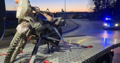Pościg ulicami Sanoka: 29-latek bez uprawnień zatrzymany po ucieczce motocyklem