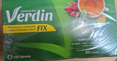 Ostrzeżenie publiczne: Salmonella wykryta w suplemencie diety Verdin Fix. Produkt wycofany z rynku